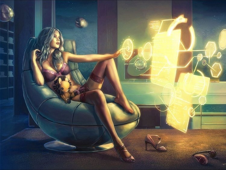 Мужчина доминирует