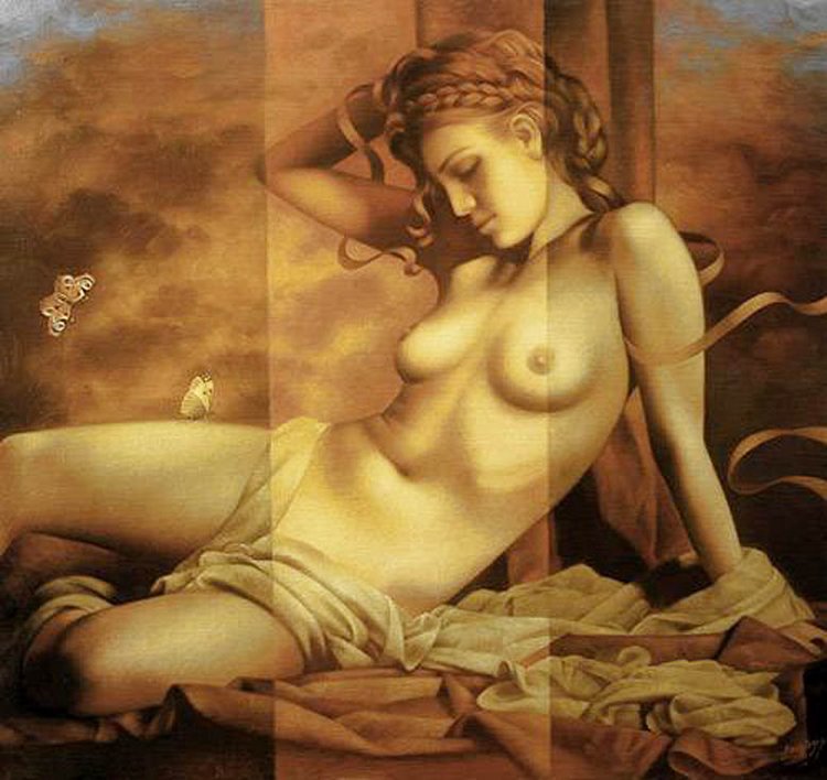 Голые женщины в античном стиле