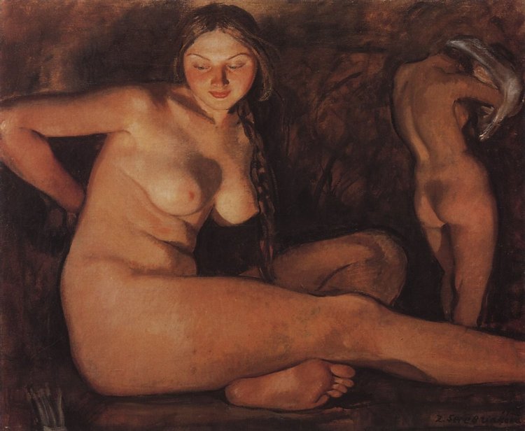 Зинаида Евгеньевна Серебрякова баня