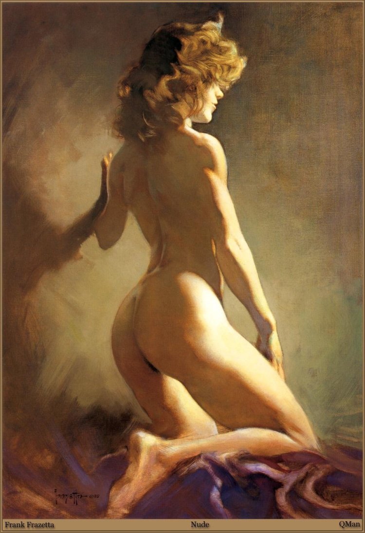 Фрэнк Фразетта эротические