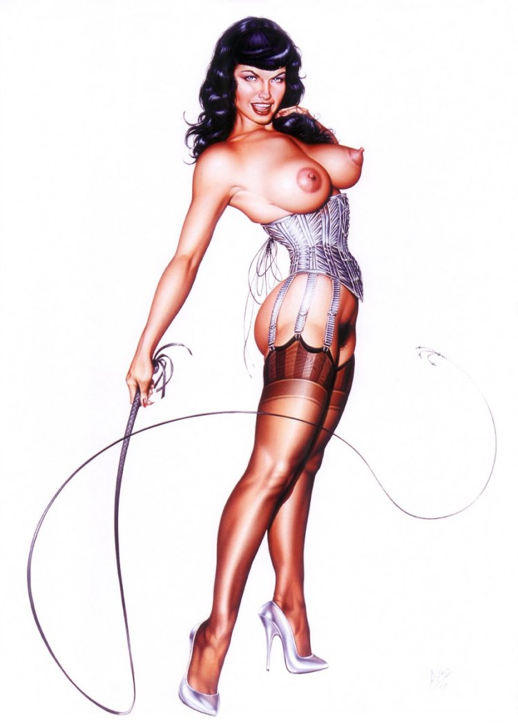 Арты обножонных девушек