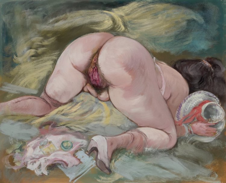 Современная голая Венера