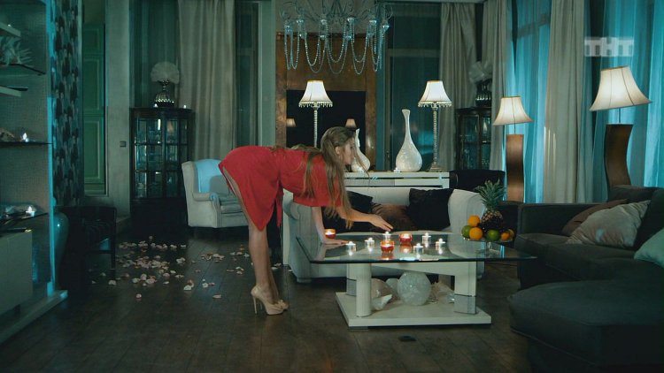 Красивая попа в джинсах