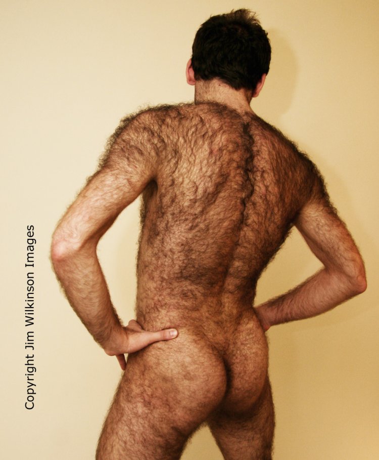 Волосатая задница мужчины