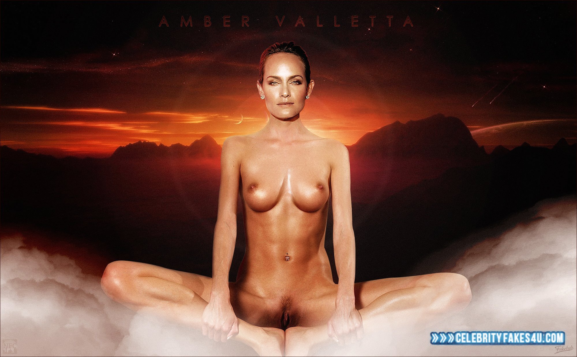 Amber valletta nude pics