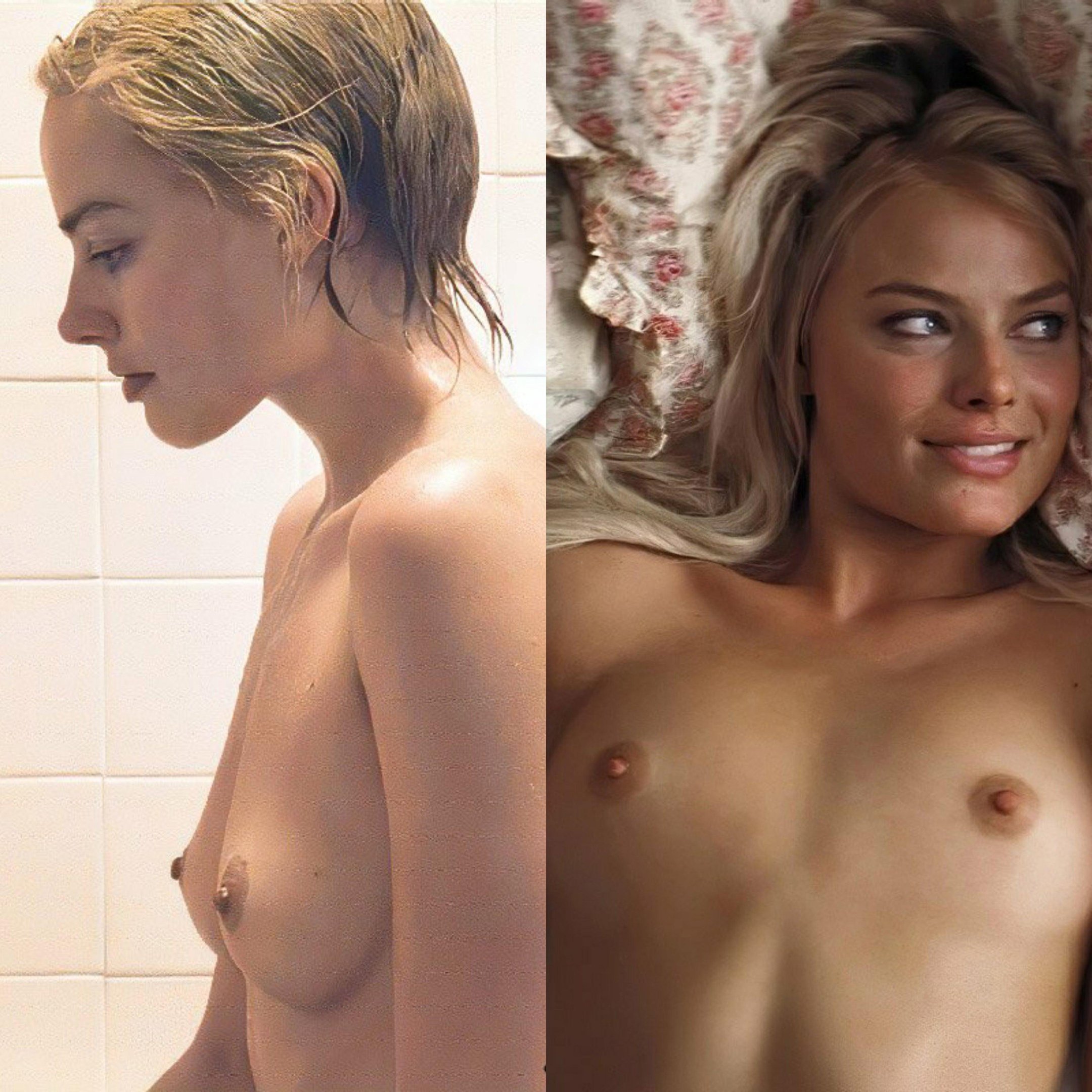 Margot robbie's boobs