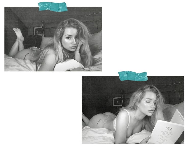 Лотти Мосс (Lottie Moss) сиськи