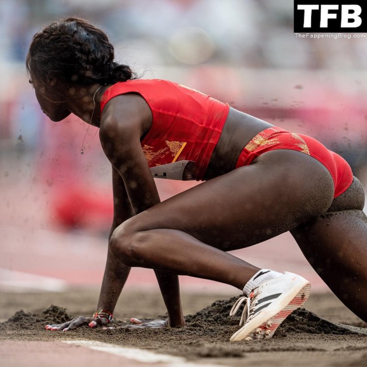 Fátima Diame в Нижнем белье