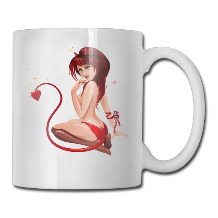 Кофе на женском теле