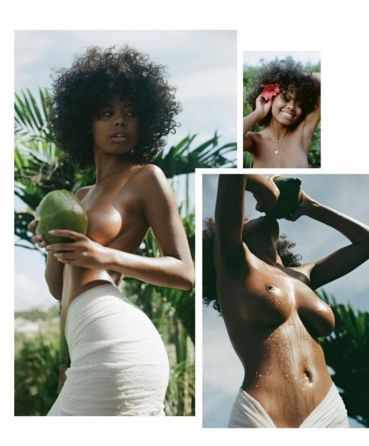 Тина Кунаки модель обнаженка