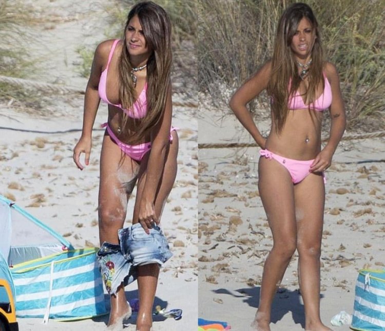 Антонелла Рокуццо в купальнике