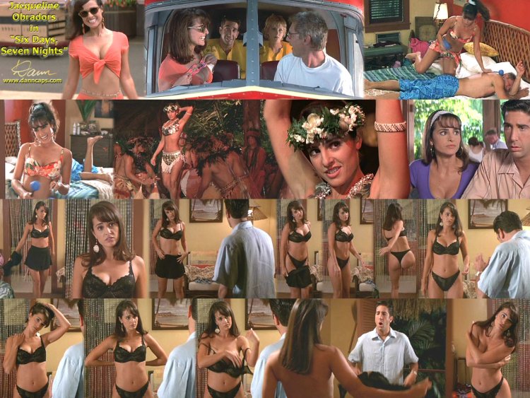 Жаклин Обрадорс в Нижнем белье