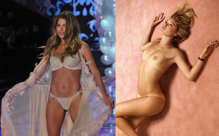 Doutzen Kroes топлесс