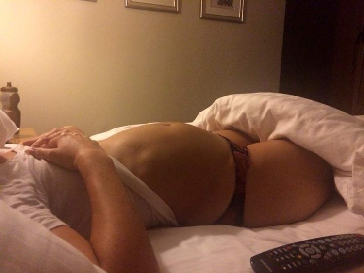 Живот беременной