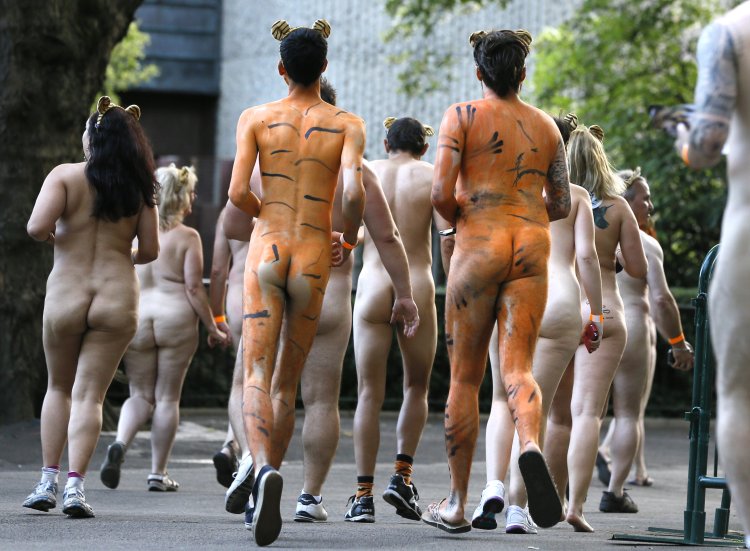 Голый парад в Сан-Франциско