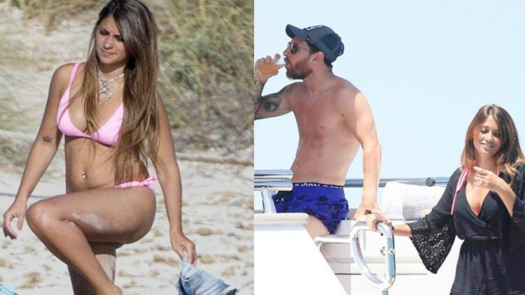 Голая жена Лионеля Месси