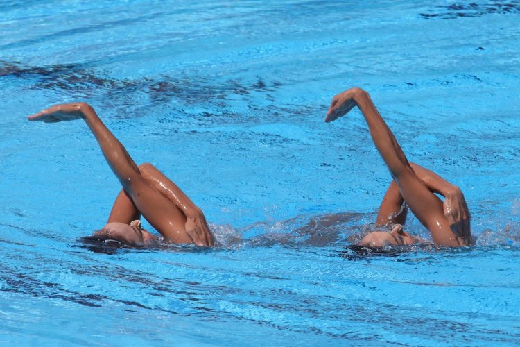 Синхронное плавание трах