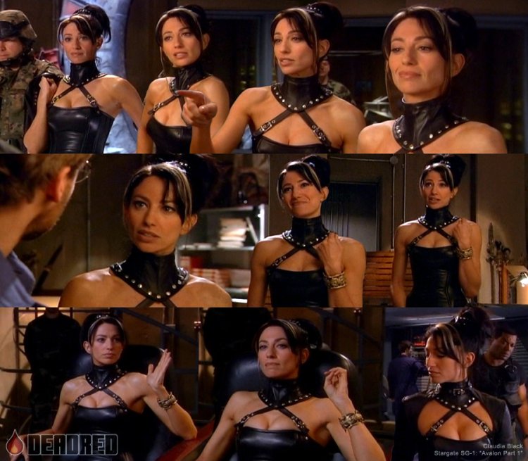 Клаудия Блэк в Нижнем белье