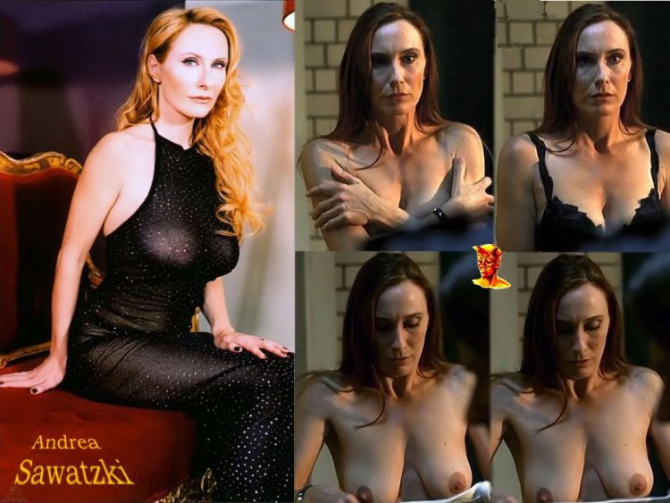 Андреа Завацки грудь