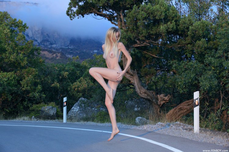 Голые девки на железной дороге