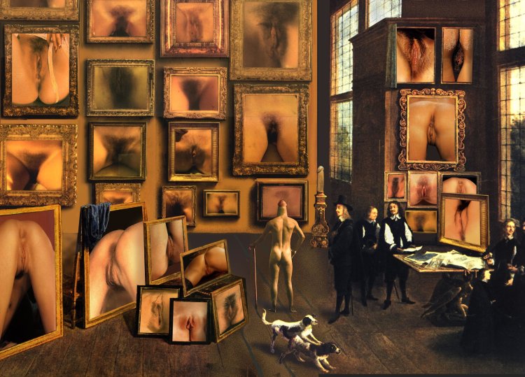 Музей живое искусство голая