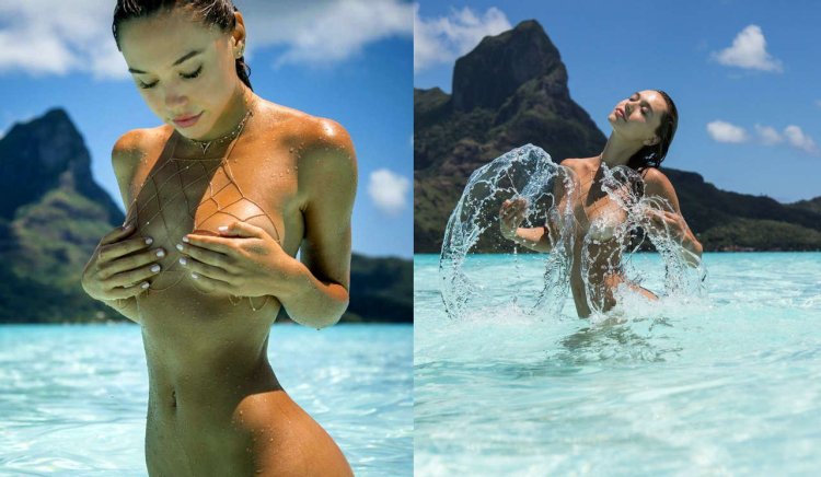 Алексис РЕН топлесс nude