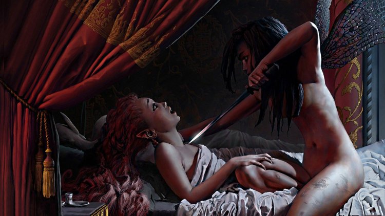 Голые женщины вампирши