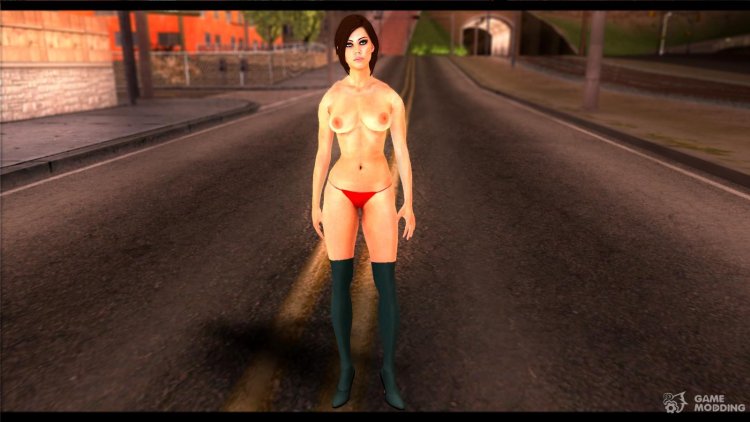 Мод на сиськи ГТА Сан андреас
