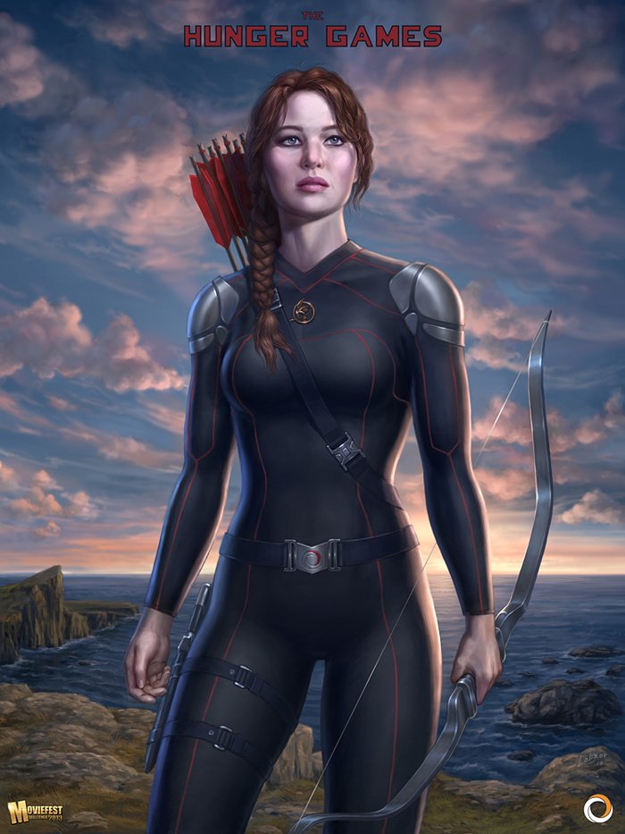 Гейл Голодные игры поцелуй