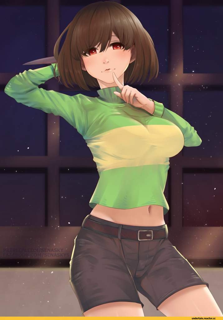 Андертейл Фриск Scrambles sama