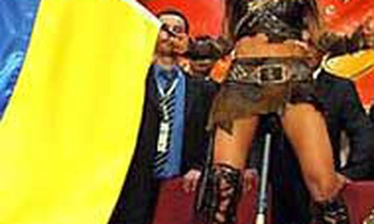 Певица Руслана Лыжичко без белья