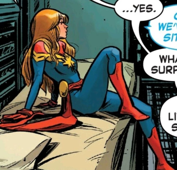 Комикс капитан марвел