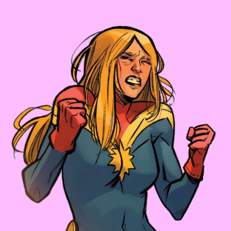 Rule 34 Captain Marvel Кэрол Дэнверс
