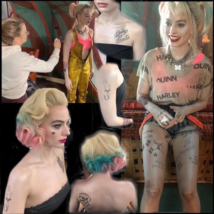 Голая Харли куин косплей
