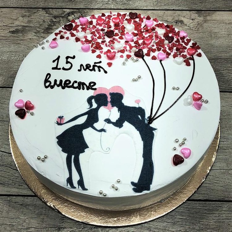 Торт на годовщину свадьбы 10 лет