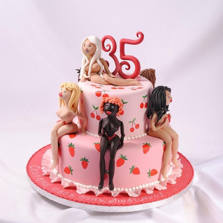 Оригинальный торт для подруги