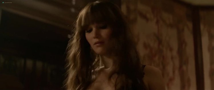 Дженнифер Лоуренс красный Воробей горячие