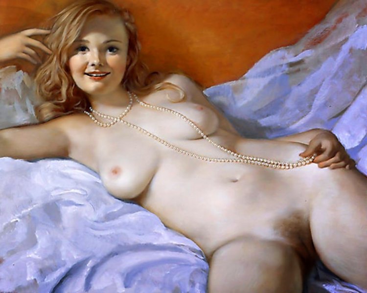 Малышки" Джона Каррена (John Currin).