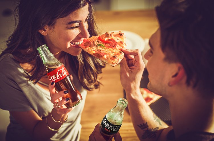 Фотосессия с пиццей