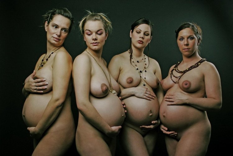 Даниэль Делауней pregnant nude