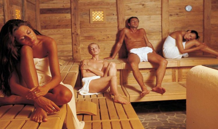 Сауна с панорамным окном ню