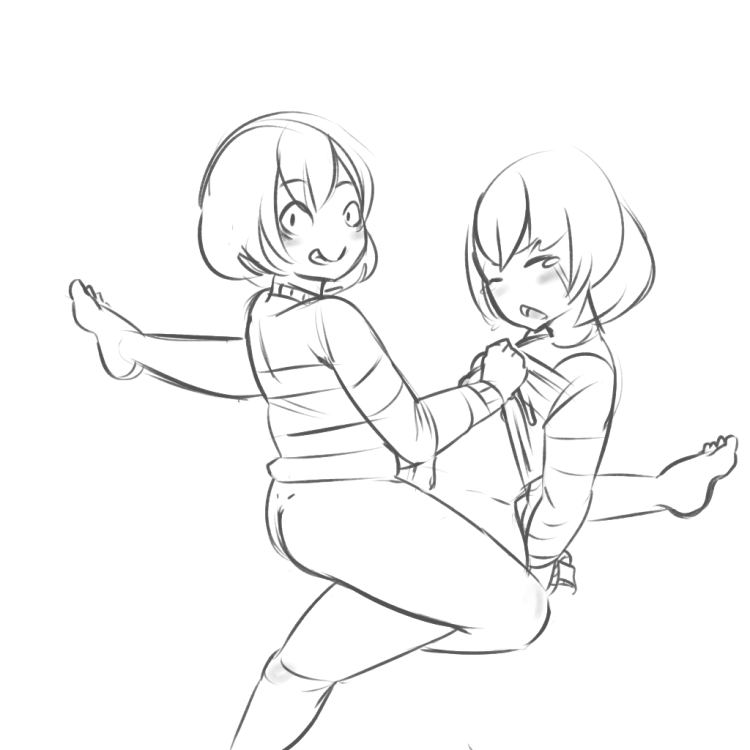 Undertale Чара с большой грудью