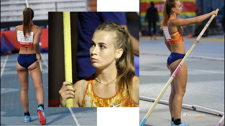 Прыгунья с шестом Полина Кнороз