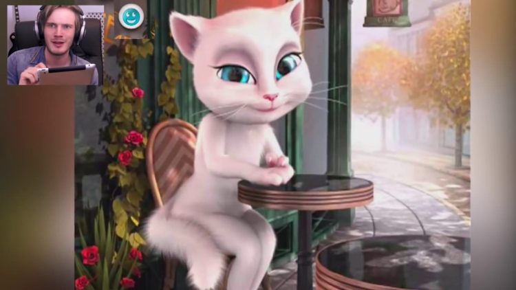 Дерзкая Анжела кошка