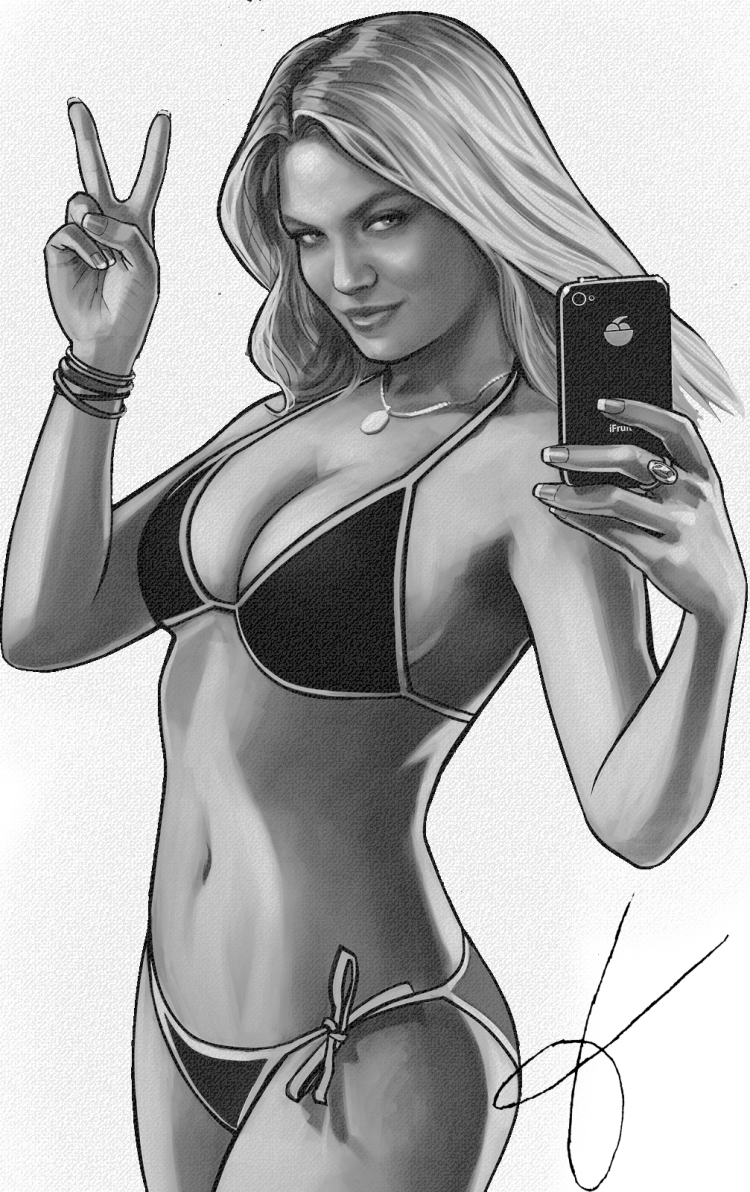 Линдси Лохан GTA V