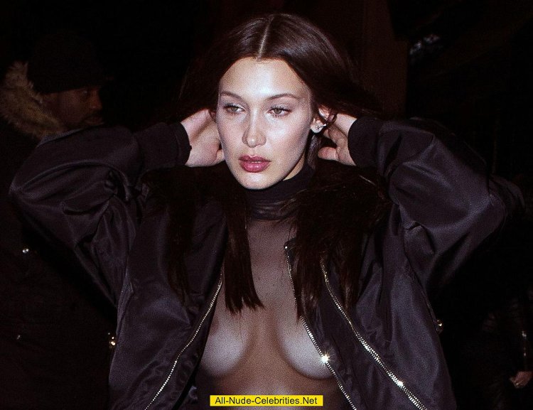 Белла Хадид фотосессия ню