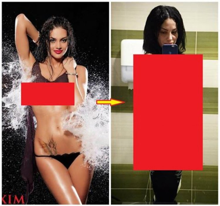 Диоса Каналес без трусов