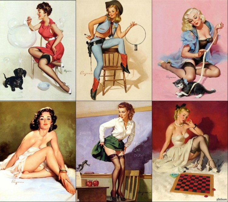 Картина на стену голая женщина