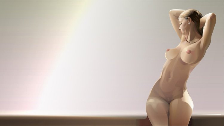 Голые женщины с большими бедрами