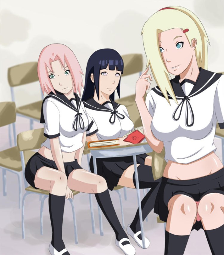 Сакура Хината ино и Кушина